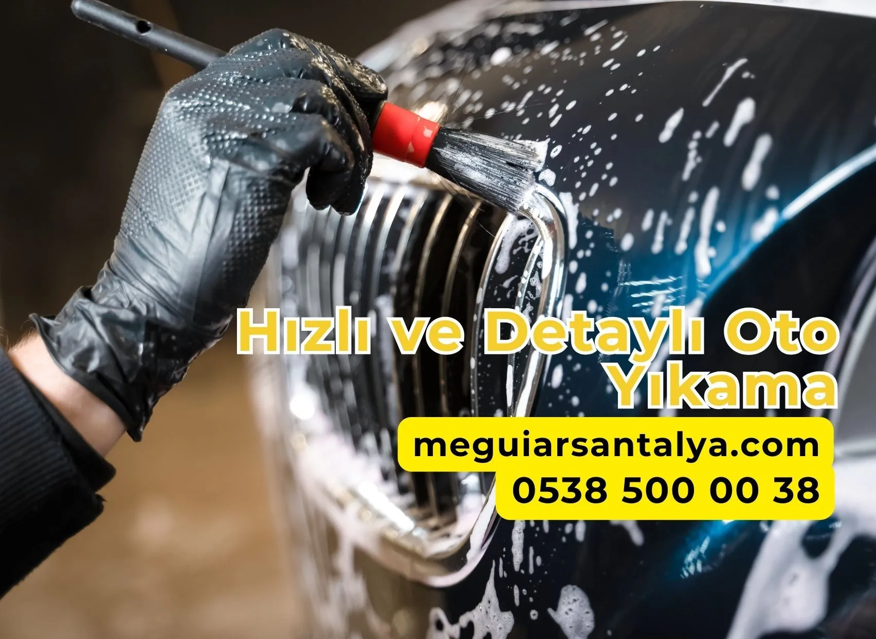 Hızlı ve Detaylı Oto Yıkama